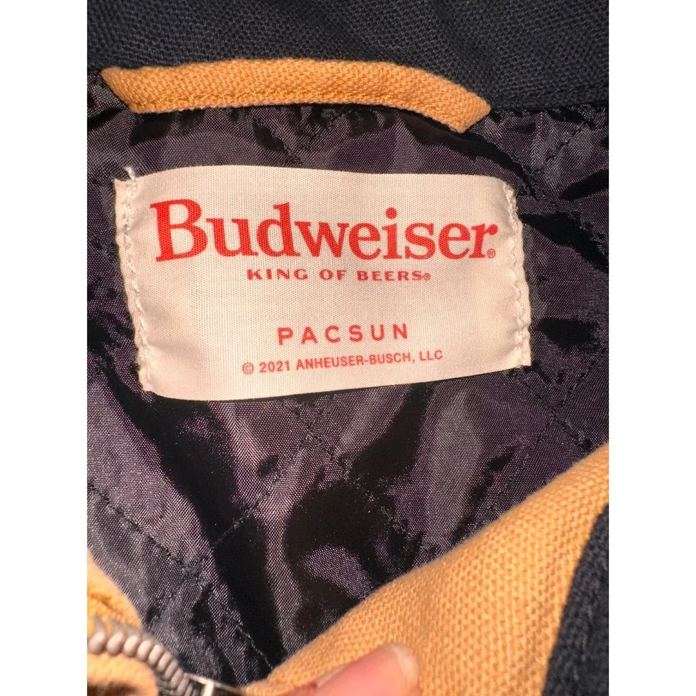 PacSun Yellow Jacket with Black Collar - Picture 7 of 11